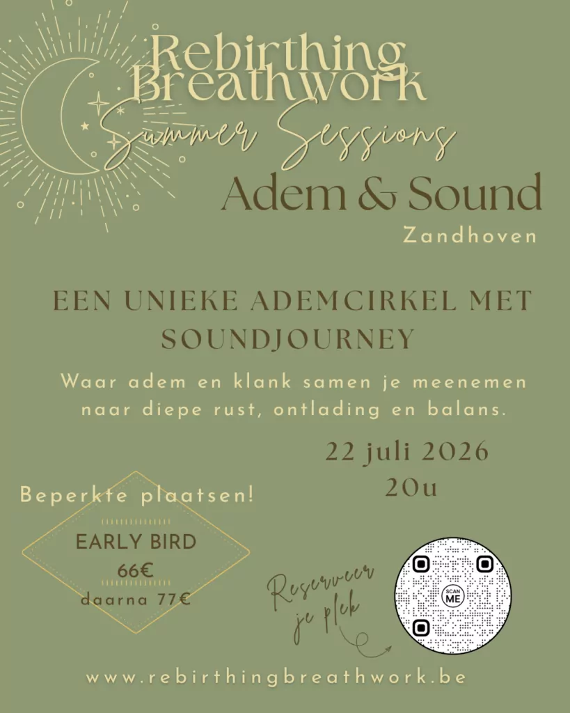 Rebirthing Breathwork Summer Sessions Adem & Sound