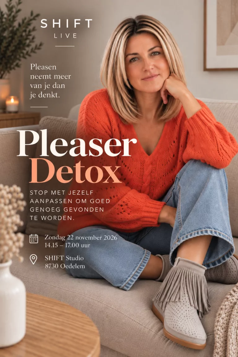 Pleaser Detox. Iedereen tevreden. Behalve jij.