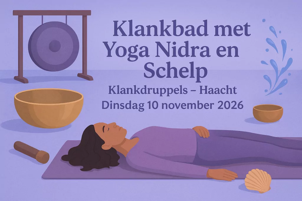 Klankbad met Yoga Nidra en Schelp
