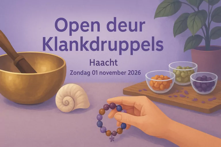 Open deur Klankdruppels