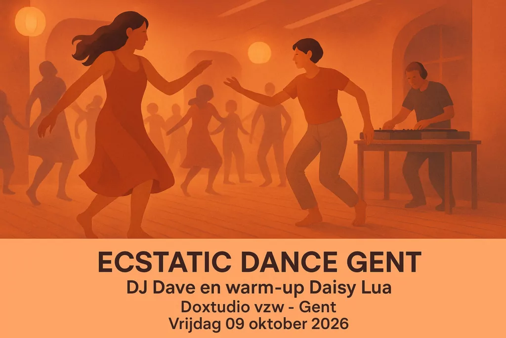 Ecstatic Dance Gent Dj Dave en warm-up Daisy Lua