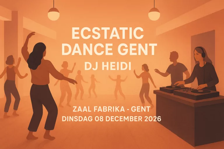 Ecstatic Dance Gent Dj HEIDI Zaal Fabrika