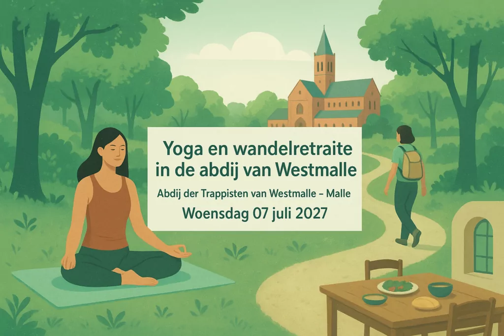 Yoga en wandelretraite in de abdij van Westmalle