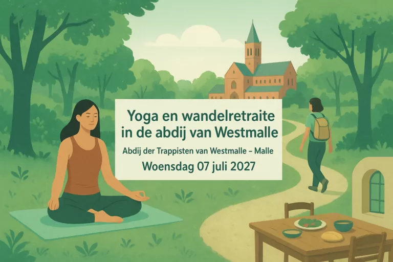 Yoga en wandelretraite in de abdij van Westmalle