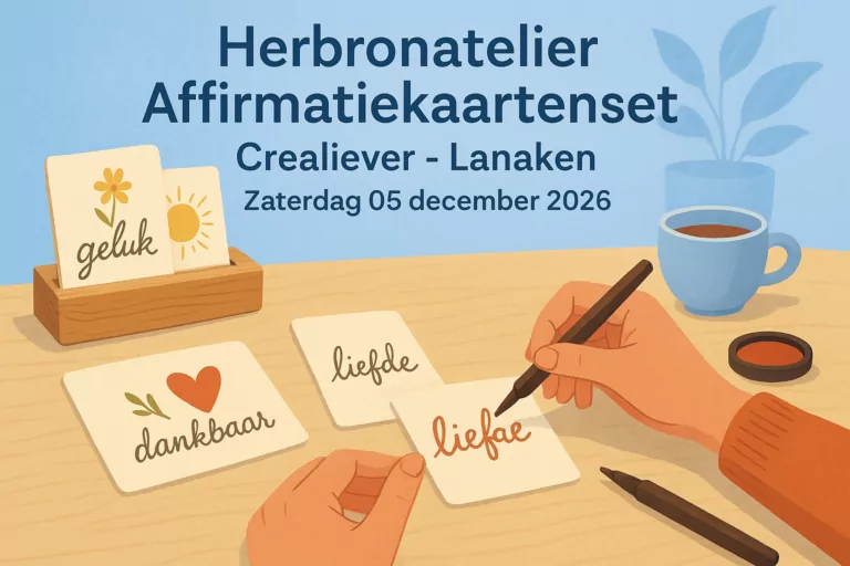 Herbronatelier Affirmatiekaartenset