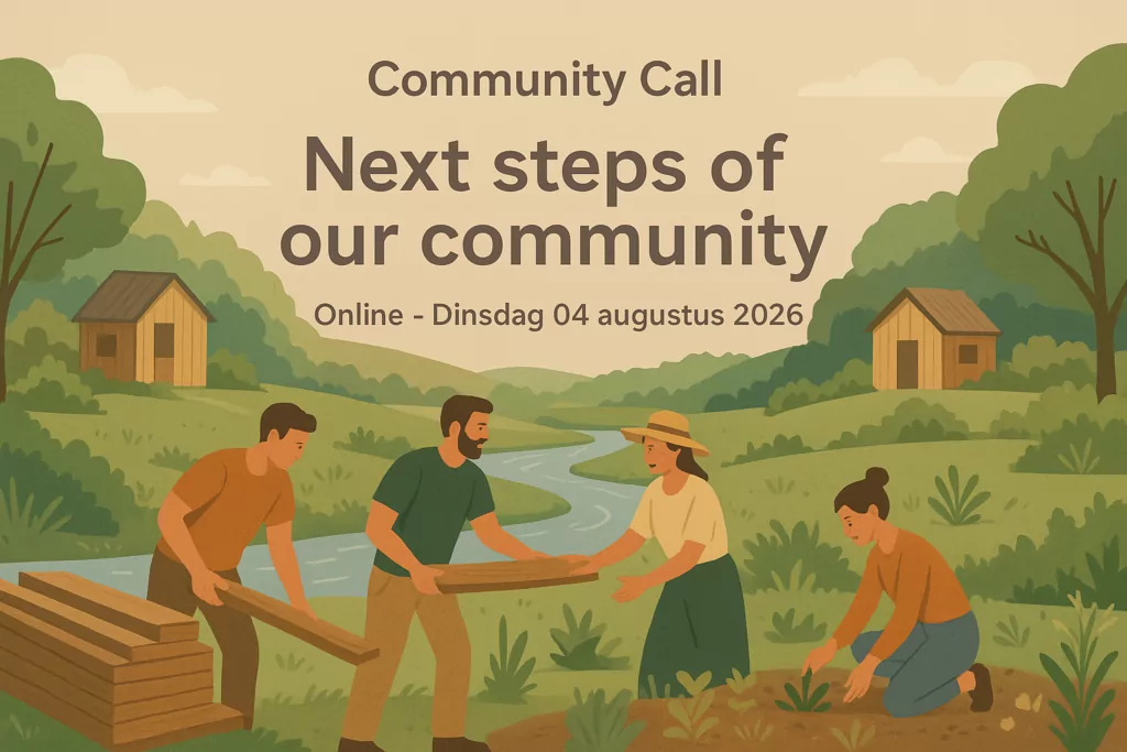 Community Call: Next steps of of our community
