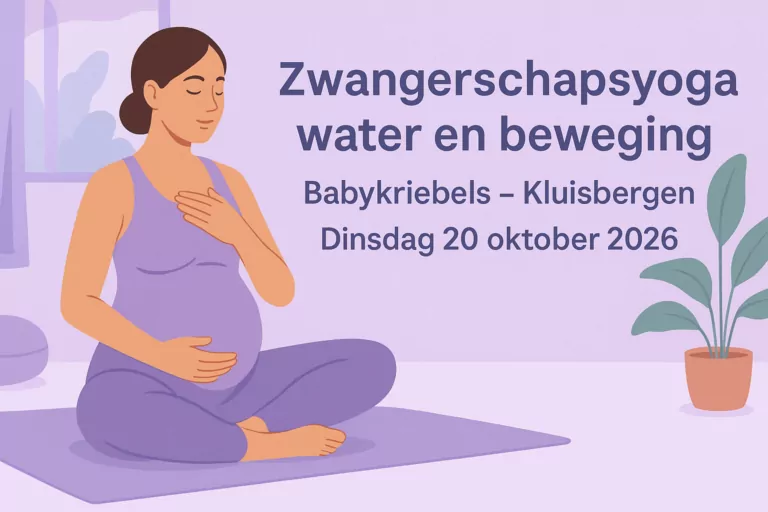 Zwangerschapsyoga water en beweging