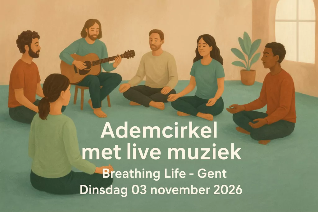 Ademcirkel met live muziek