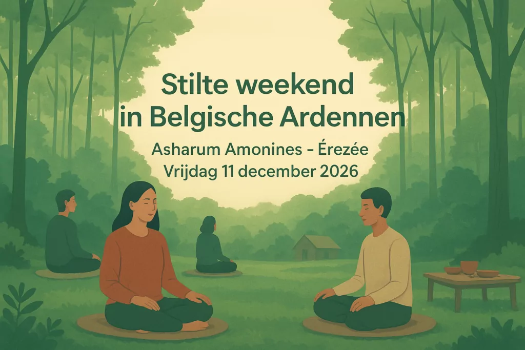 Stilte weekend in Belgische Adennen
