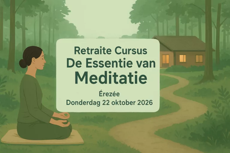 Retraite Cursus De Essentie van Meditatie