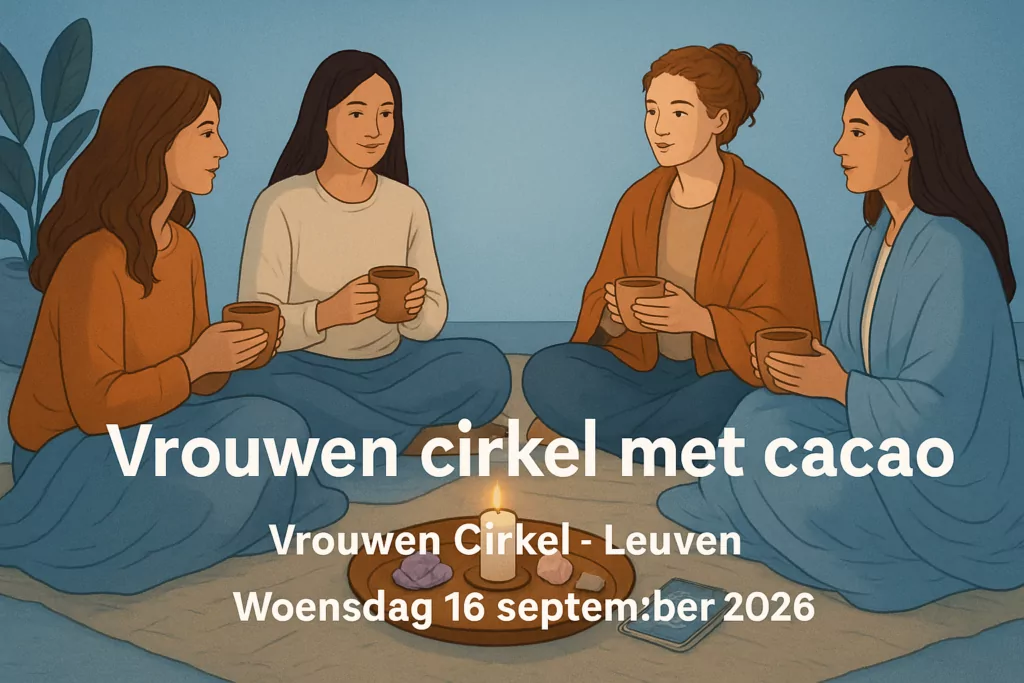 Vrouwen cirkel met cacao