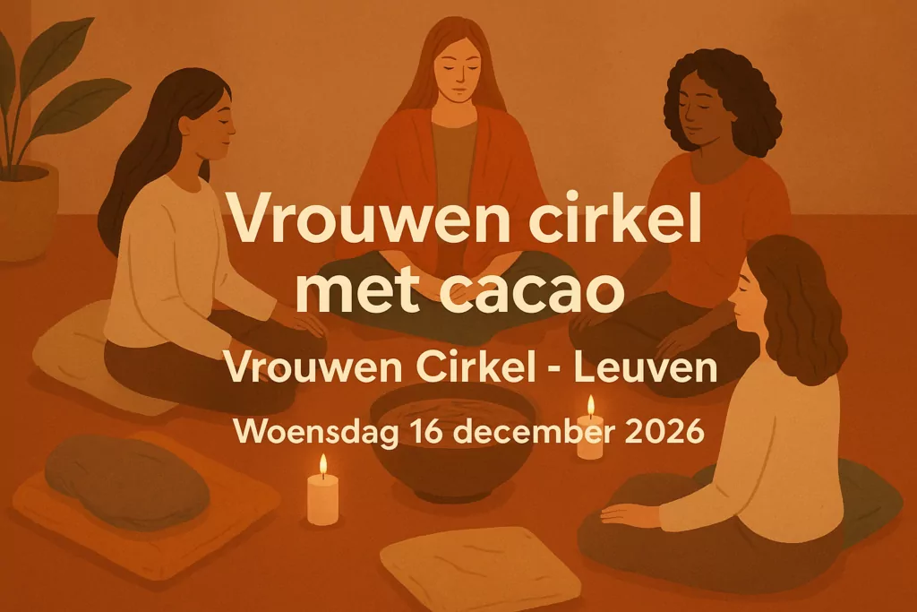 Vrouwen cirkel met cacao