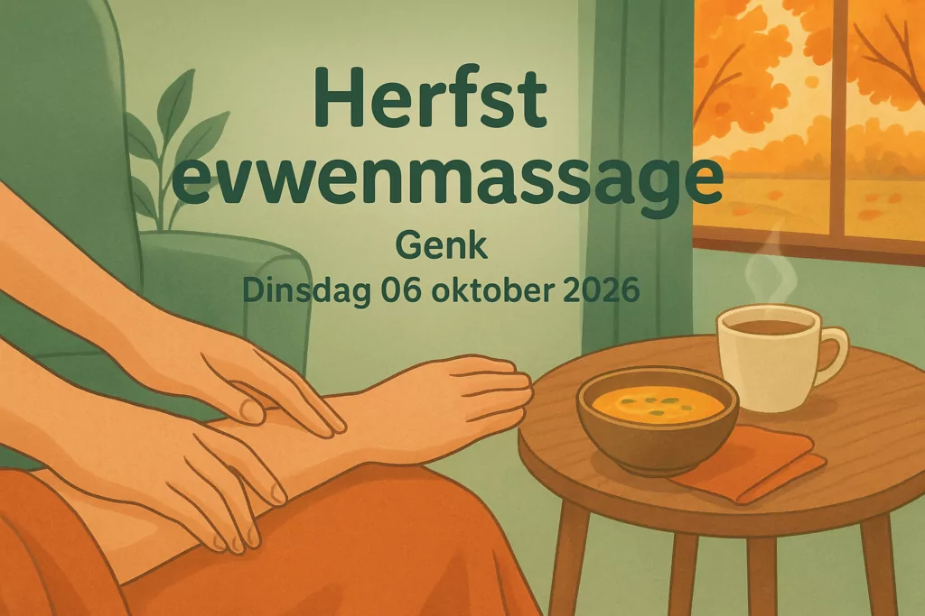 Herfst verwenmassage