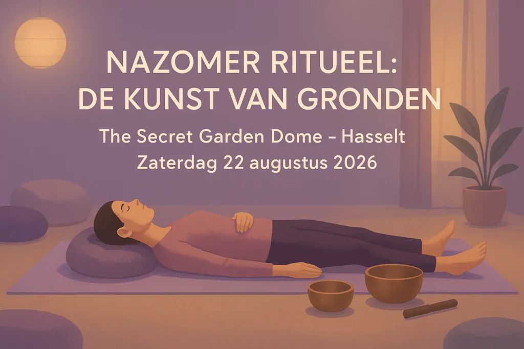 Nazomer Ritueel: De Kunst van Gronden