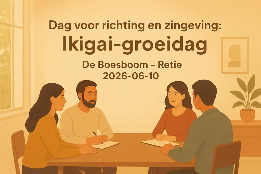 Dag voor richting en zingeving: Ikigai-groeidag
