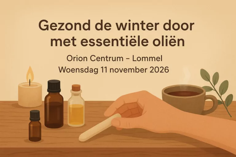 Gezond de winter door met essentiele olien