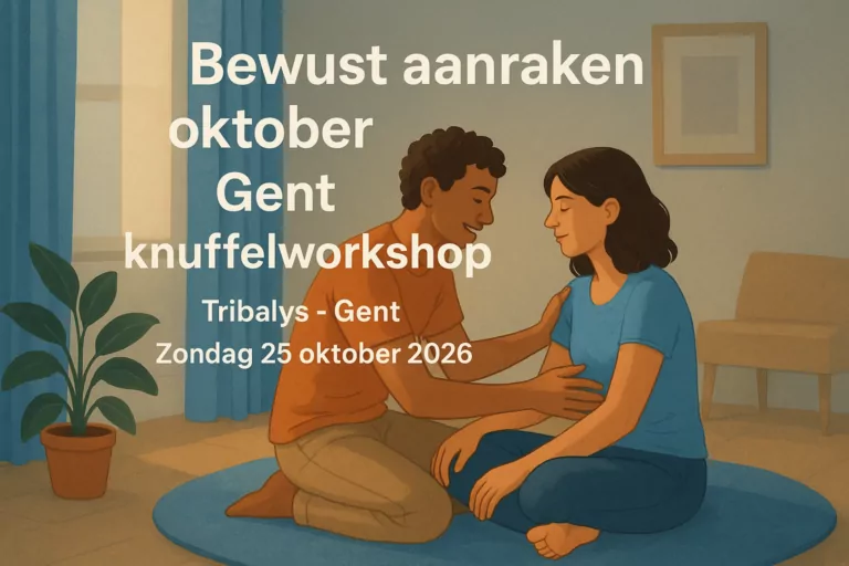 Bewust aanraken oktober Gent knuffelworkshop