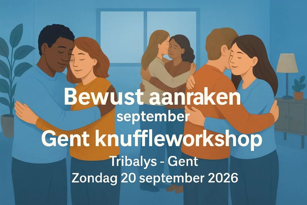 Bewust aanraken september Gent knuffelworkshop