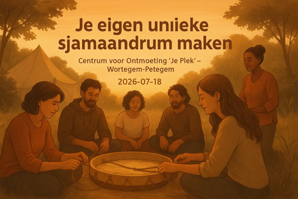 Je eigen unieke sjamaandrum maken