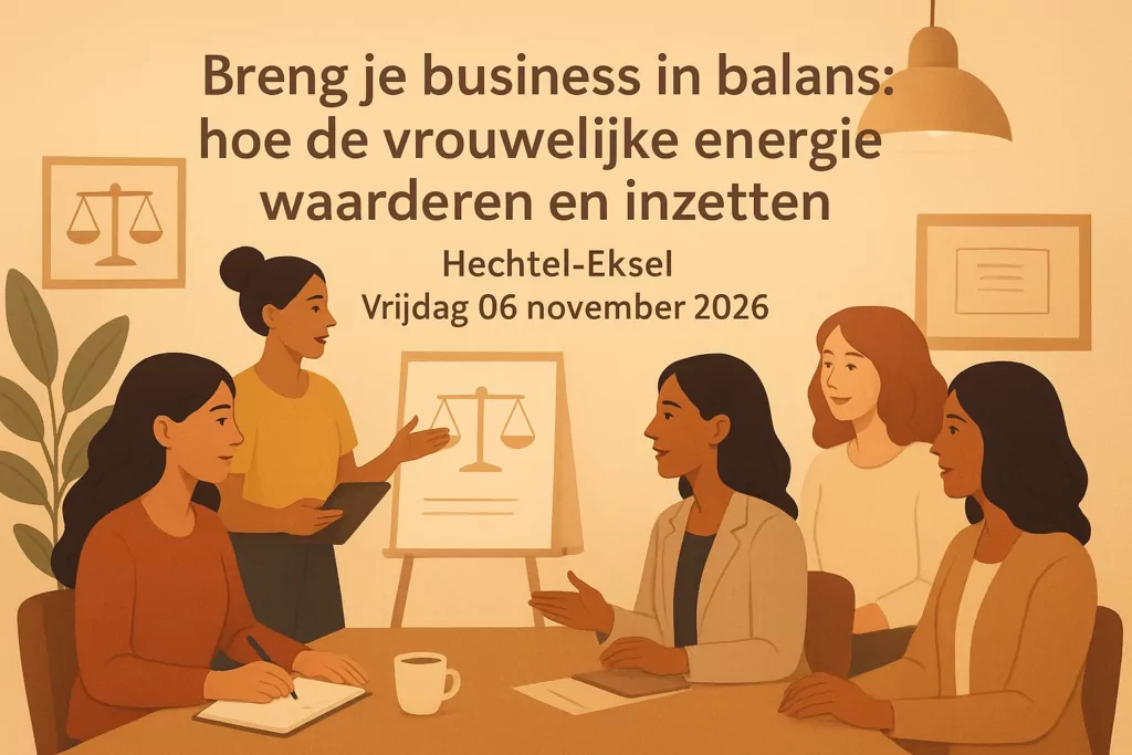 Breng je business in balans: hoe de vrouwelijke energie waarderen en i