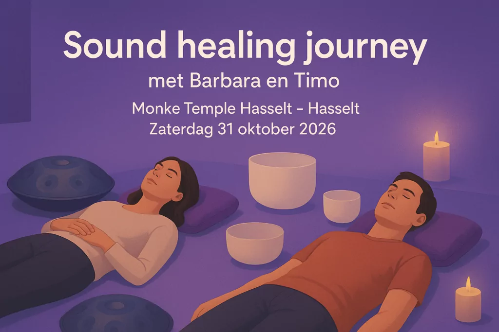 Sound healing journey met Barbara en Timo
