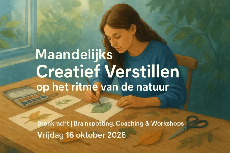 Maandelijks Creatief Verstillen op het ritme van de natuur