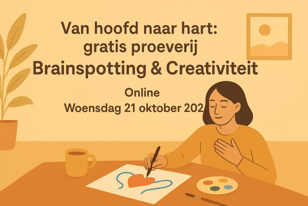 Van hoofd naar hart: gratis proeverij Brainspotting & Creativiteit