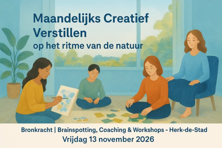 Maandelijks Creatief Verstillen op het ritme van de natuur