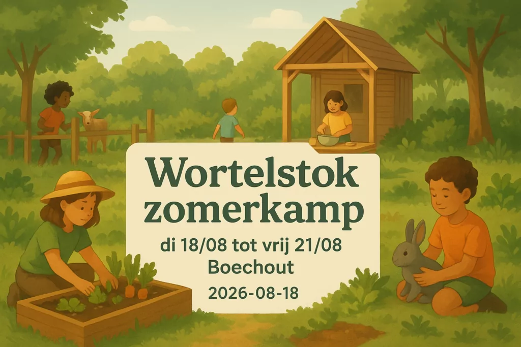 Wortelstok zomerkamp - di 18/08 tot vrij 21/08