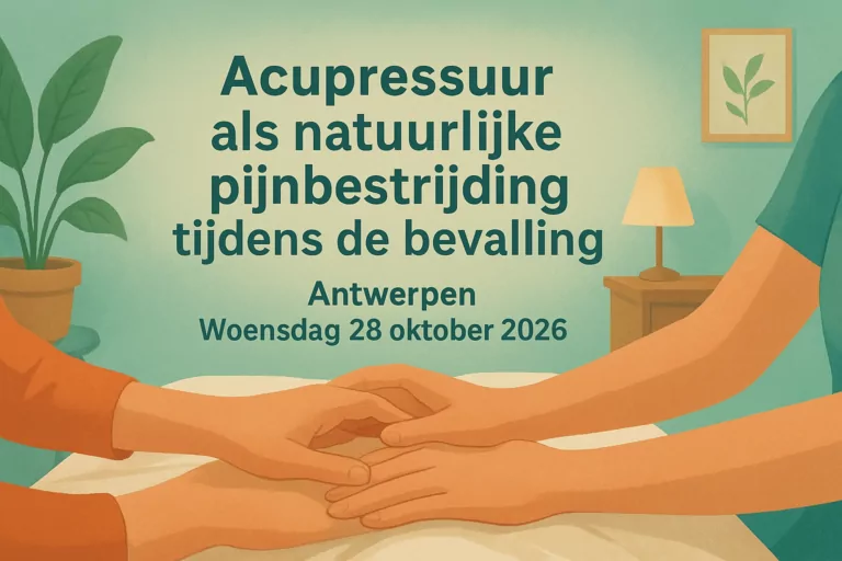 Acupressuur als natuurlijke pijnbestrijding tijdens de bevalling
